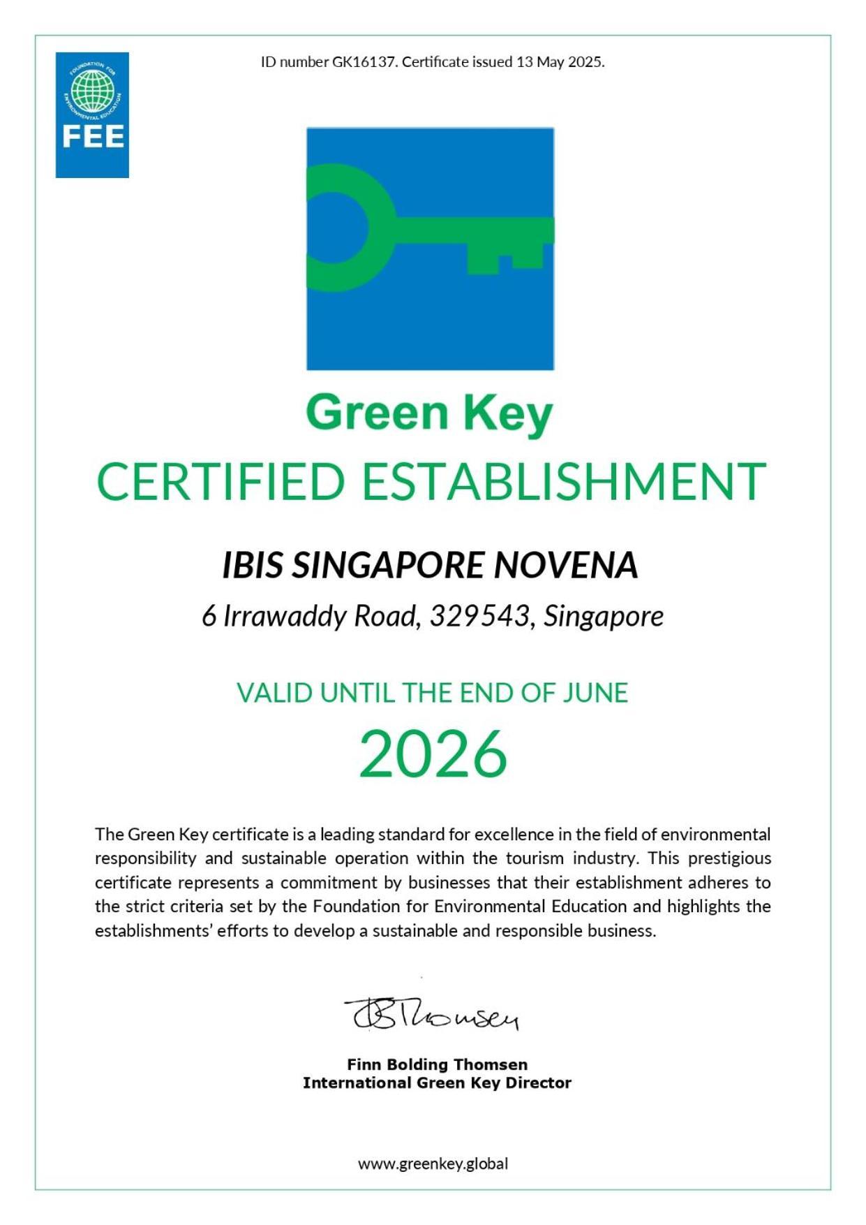 Ibis Singapore Novena Exterior photo